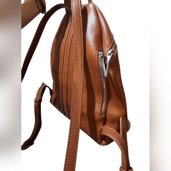 Matt & Nat - Vintage Aries Vegan Back Pack in "Chili" (Retail $155+tax) - Picture 4 of 7